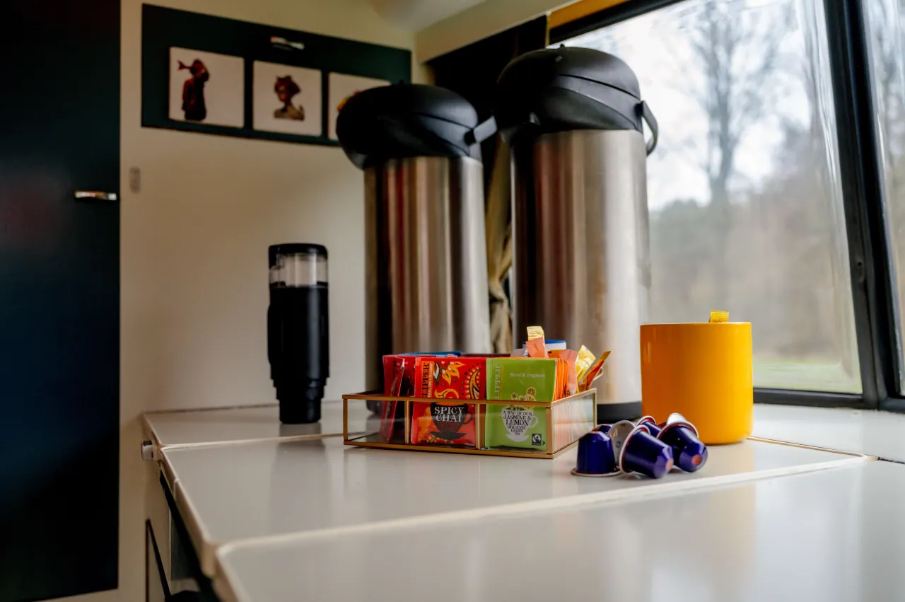 Koffie of thee staat al klaar